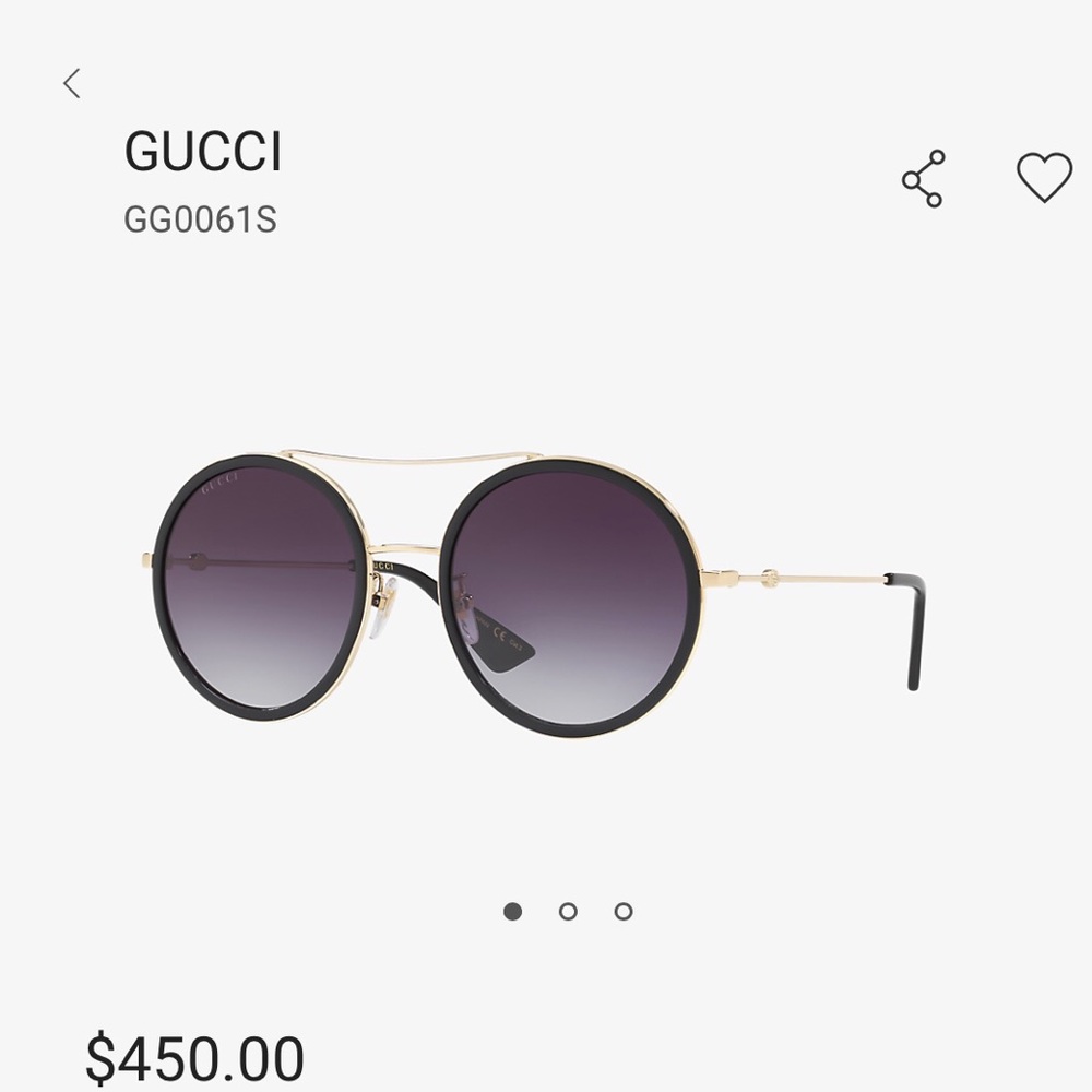 Authentic Gucci Sunglasses - Picture 8 of 8